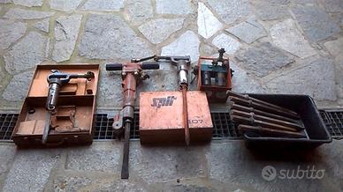 Compressore ad aria con 2 martelli e raschiatore