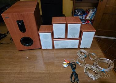 Impianto stereo home theater 5.1 All tel