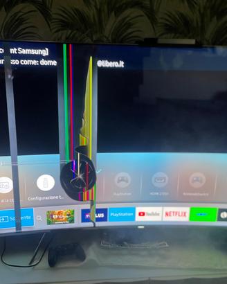 Samsung tv 75 pollici curva