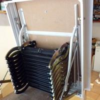 scala retrattile da parete