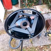 barbecue trasformato a gpl