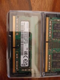 Coppia Slot Ram da 8GB Samsung 