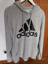felpa adidas grigia