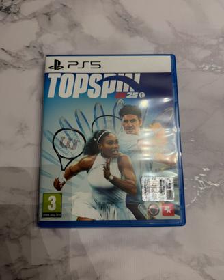 Topspin 2k 25 giovo ps5 mai usato