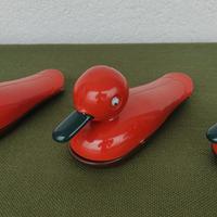 Lotto 3 spazzole leva pelucchi vintage anni '90