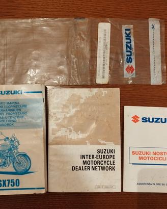 Uso e manutenzione GSX 750 Inazuma