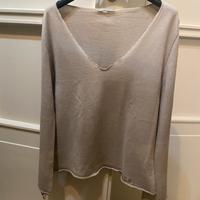 Maglia Knitwear con Allacciatura a Corsetto