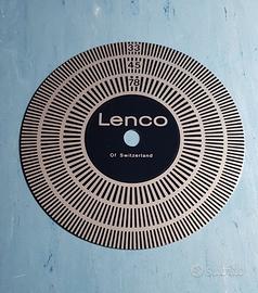 Dischetto stroboscopico in alluminio - Lenco