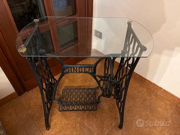 Base antica macchina da cucire Singer