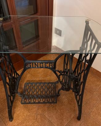 Base antica macchina da cucire Singer