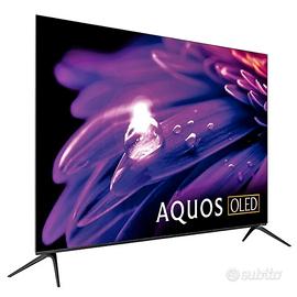 smart TV OLED 55 pollici 4k aquos ultrasottile 