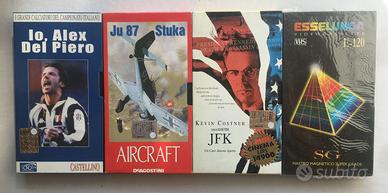 Lotto 4 Videocassette VHS