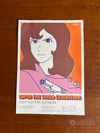 Flyer Lupin III Exibithion 2001 Monkey Punch
