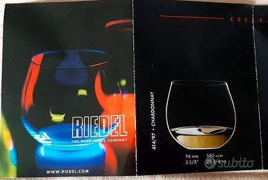 RIEDEL BICCHIERE VINO - SET 2PZ NUOVO