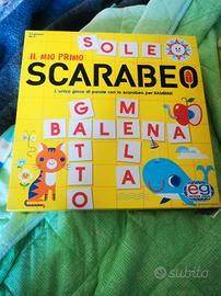 il mio primo scarabeo, gioco bambino