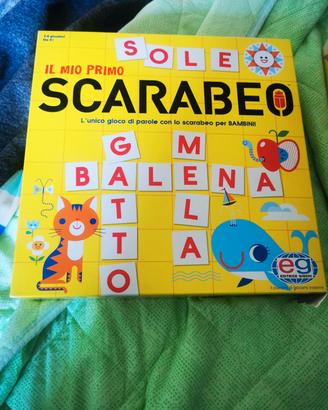 il mio primo scarabeo, gioco bambino