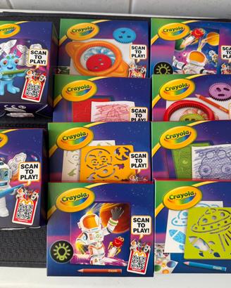 Crayola Happy meal McDonald’s collezione completa