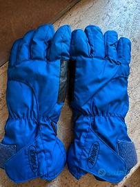 Guanti da Sci Nordica Blu Imbottiti Vintage