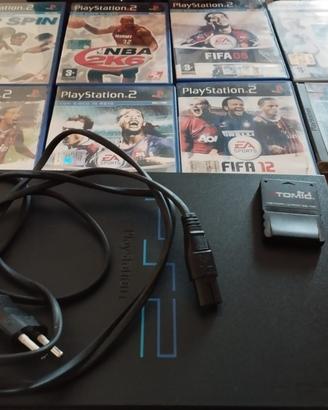 PlayStation 2 PS2 + giochi fifa joystick