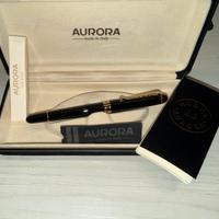 Penna Aurora Stilografica, 800, oro 14 ct. Nuova
