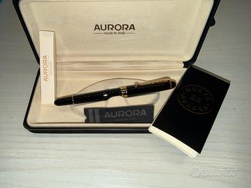 Penna Aurora Stilografica, 800, oro 14 ct. Nuova