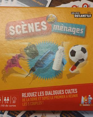 Gioco di carte Scènes de ménages serie tv cult
