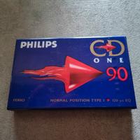 Cassetta audio Philips CD One 90 -rara e sigillata