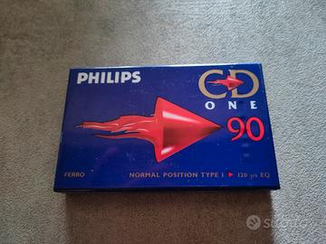 Cassetta audio Philips CD One 90 -rara e sigillata