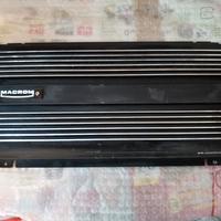 amplificatore audio Macrom 45.40 5 canali con cavi