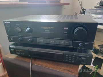 amplificatore sony 417R + sinto st -se200
