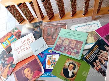 Mangiadischi + dischi d'epoca