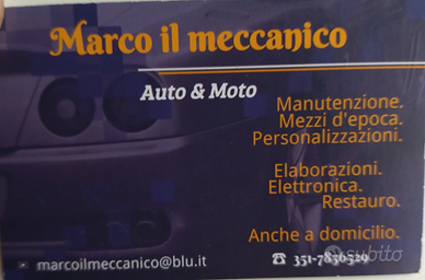 Meccanico auto e Moto