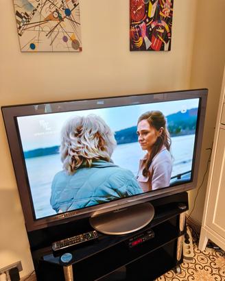 TV PANASONIC PLASMA FULL HD 42" decoder, VHS