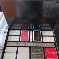 Set con carte e fish poker vintage Enzo Romagnoli