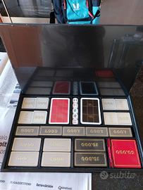 Set con carte e fish poker vintage Enzo Romagnoli