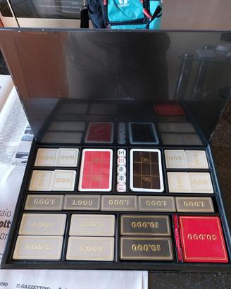 Set con carte e fish poker vintage Enzo Romagnoli