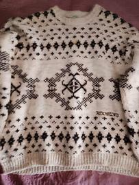 Maglione in lana xxl vintage