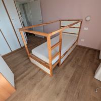 Letto Kura Ikea anche con materasso 