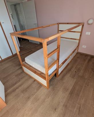 Letto Kura Ikea anche con materasso 