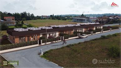 Ville a schiera in bioedilizia