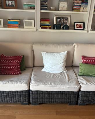 Divano rattan “maison du monde”