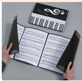 Cartella PORTASPARTITI a banda x 6 fogli