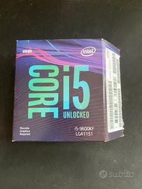 Bundle cpu i5 9600kf +dissipatore liquido