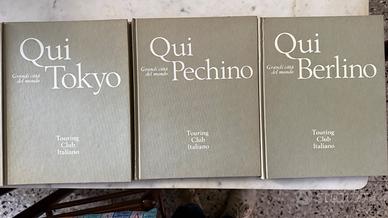 Serie Libri Touring Qui - lotto di 9 Libri