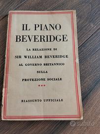 IL PIANO BEVERIDGE 1943 