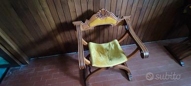 sedia in legno 
