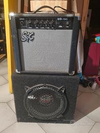 amplificatore +altro sub x chitarra/basso/pianola 