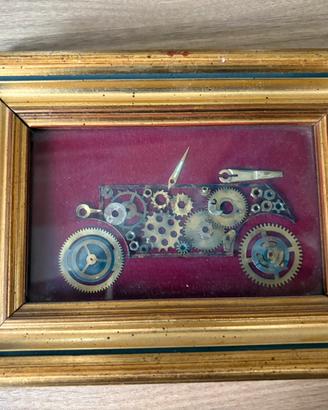 Quadretto meccanismi orologio 1900 steampunk