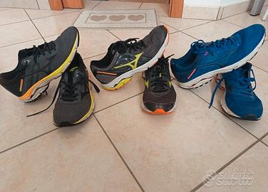 3 paia di scarpe Mizuno n. 42.5