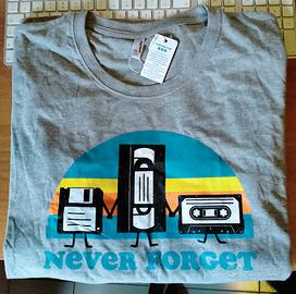 Maglietta never forget